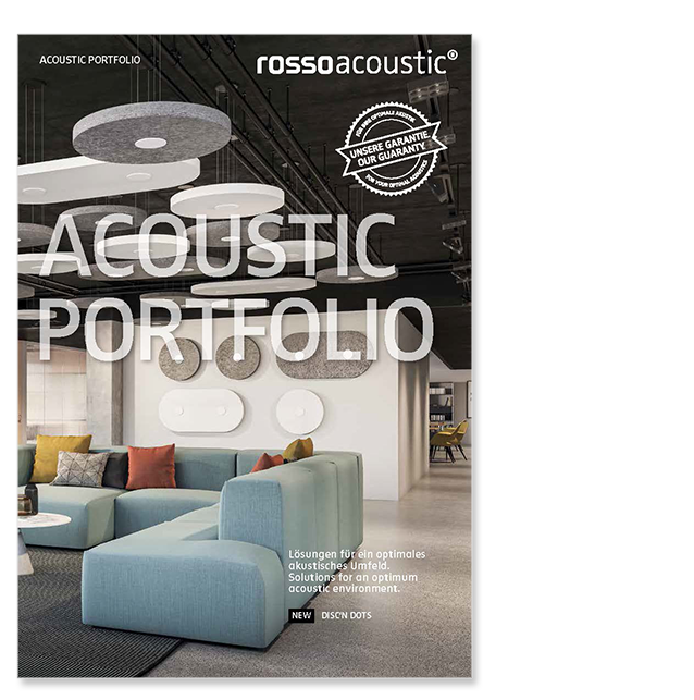 Acoustic Portfolio Rossoacoustic Broschüre