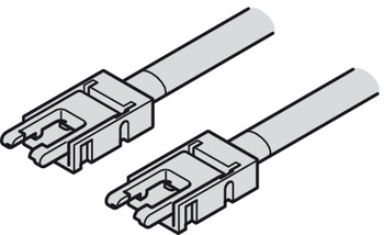Verbindungsleitung, Häfele Loox5 für LED-Band multi-weiß 8 mm, 3,5 A