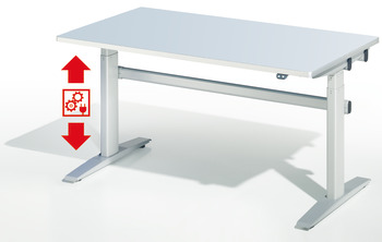 Komplettset Idea Motion, rechteckig/quadratisch, Tischgestellsystem