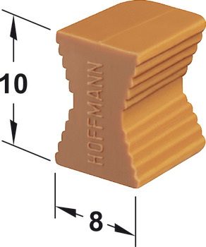 Nutfräsmaschine, Hoffmann MU 3-P, für Hoffmann-Schwalben W1–W4