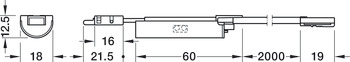 Türsensor, Häfele Loox5 Profil 2194 12 V