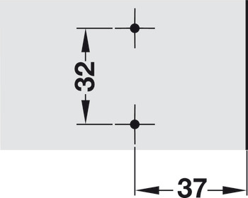Winkelkeil, –5°, 6 mm, Clip/Clip Top, zum Unterlegen bei Winkelanwendungen