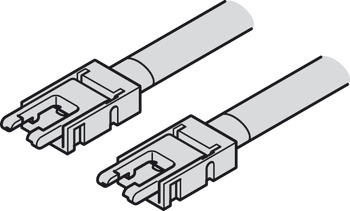 Verbindungsleitung, für Häfele Loox5 LED-Band 8 mm 2-pol. (monochrom oder multi-weiß 2-Draht-Technik)