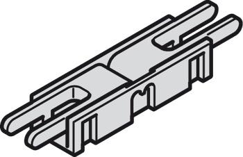 Clip-Verbinder, für Häfele Loox5 LED-Band 5 mm 2-pol. (monochrom oder multi-weiß 2-Draht-Technik)