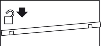Verbindungsbolzen, Häfele Variofix für Bohrloch-Ø 5 mm, zum Schrauben