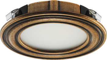 Einbauleuchte, rund, LED 1136, 12 V mit Adapter Loox5
