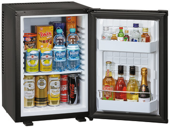 Kühlschrank, Minibar, 40 Liter, mit Peltier Technologie, geräuschlos