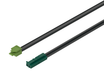 Zuleitung, für Häfele Loox5 24 V modular mit Einrastverbinder 2-pol. (monochrom oder multi-weiß 2-Draht-Technik)