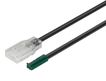 Zuleitung, für Häfele Loox5 LED-Silikonband 24 V  8 mm 2-pol. (monochrom oder multi-weiß 2-Draht-Technik)