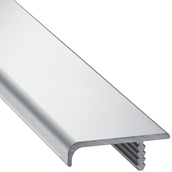Griff-Profilleiste, aus Aluminium, mit oder ohne Griffausfräsung
