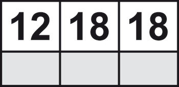 Dreifach-Abfallsammler, 2 x 18 und 1 x 12 / 1 x 18 und 2 x 8,5 Liter mit 2 x 4,1 / 3 x 4,1 Liter Utensilienbox, Hailo XXL 3630-60/80